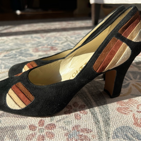 Limited Edition Salvatore Ferragamo Suede Shoes - Picture 8 of 10